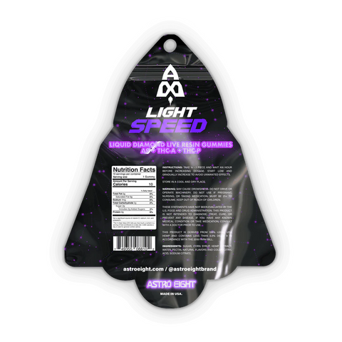Astro Eight Lightspeed Nano Gummies - 3500mg (10pcs)