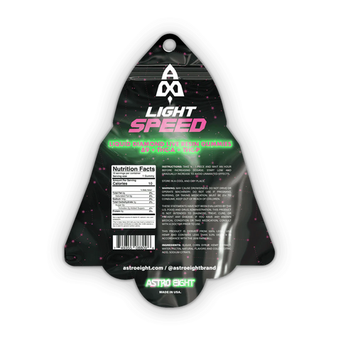 Astro Eight Lightspeed Nano Gummies - 3500mg (10pcs)