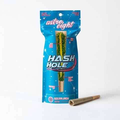 Astro Eight THC-A Hash Hole Pre-Rolls - 2g (2ct)