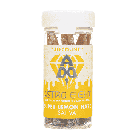 Astro Eight THC-A Liquid Diamond Pre-Rolls - 2g (10ct)