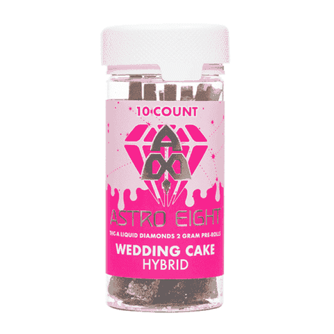 Astro Eight THC-A Liquid Diamond Pre-Rolls - 2g (10ct)